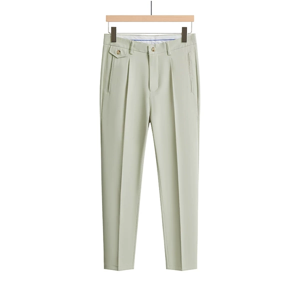 Green trousers