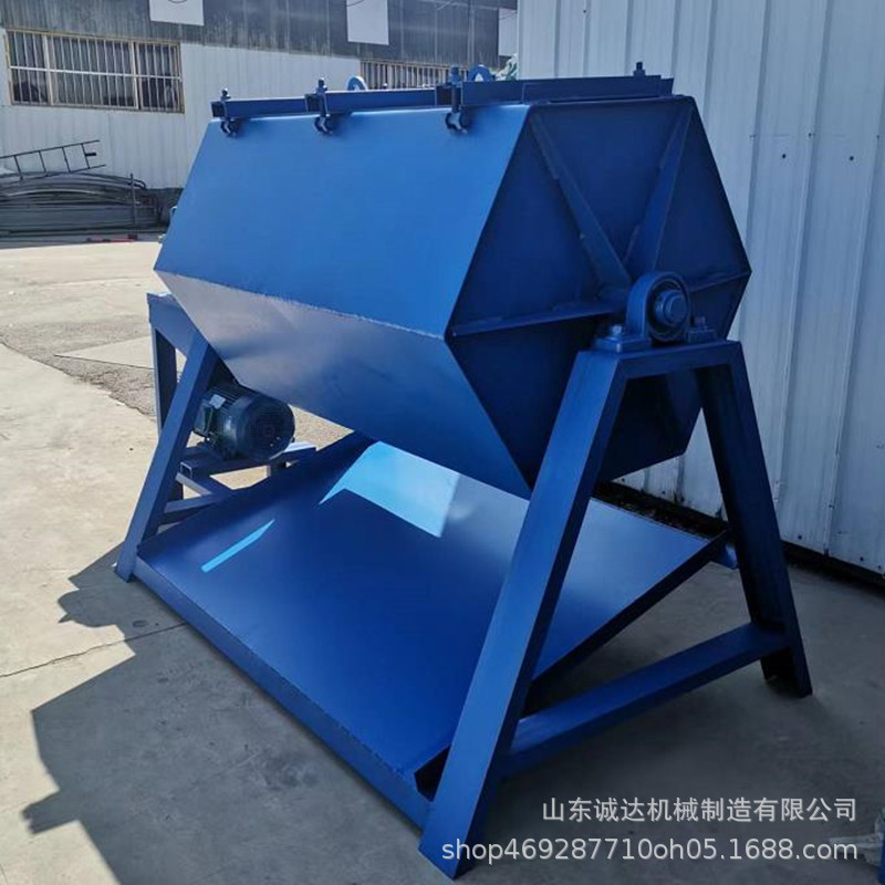 诚达机械 多规格六角滚筒抛光机 金属件翻新除锈机