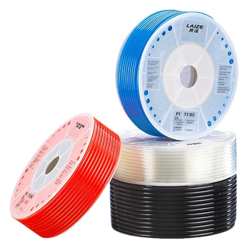 Лезе ПУ воздушная труба воздушный насос шланг высокого давления Паровая труба воздушный компрессор мягкий прозрачный пневматический источник воздуха 6 8 10 12 14 мм