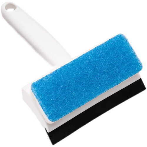 New Double Sided Household Glass Scraper Tile Bathroom Cleaning Brush Window Wiper Squeegee Cleaning Mirror Wholesale