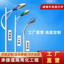 Led路灯杆户外新农村4/5/6/8/10/12米小区广场市电道路高杆灯农村