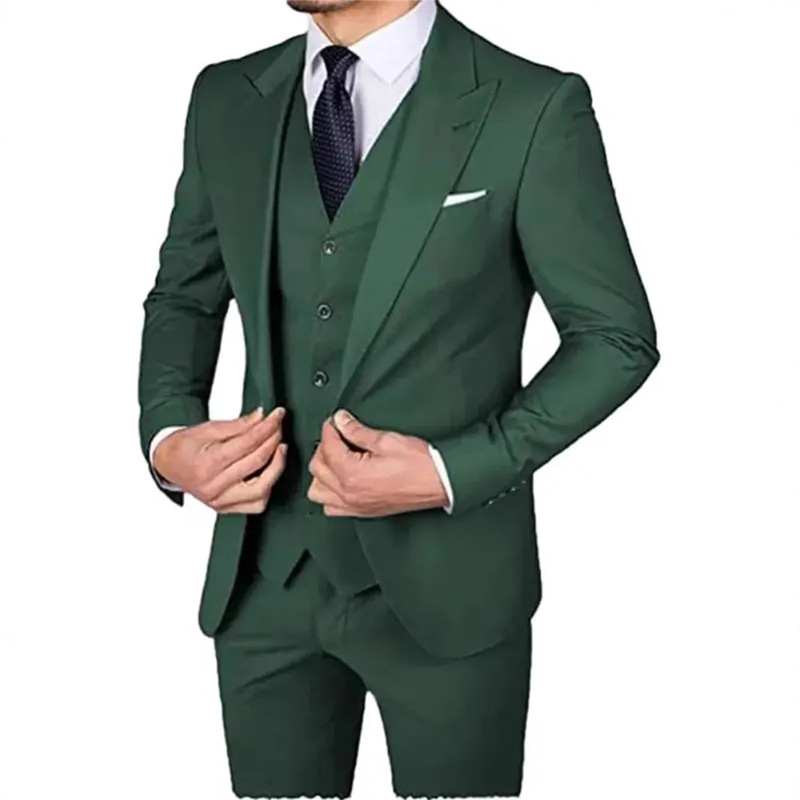 New Foreign Trade Men's Suit Set for Daily Wear, Parties, Business Negotiations, and Formal Occasions, 2026 New Model