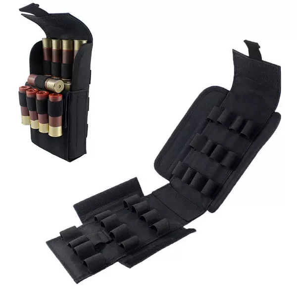 Outdoor Tactical 12G shotgun bullet bag outdoor hunting shotgun storage bag CS field portable 25 hole