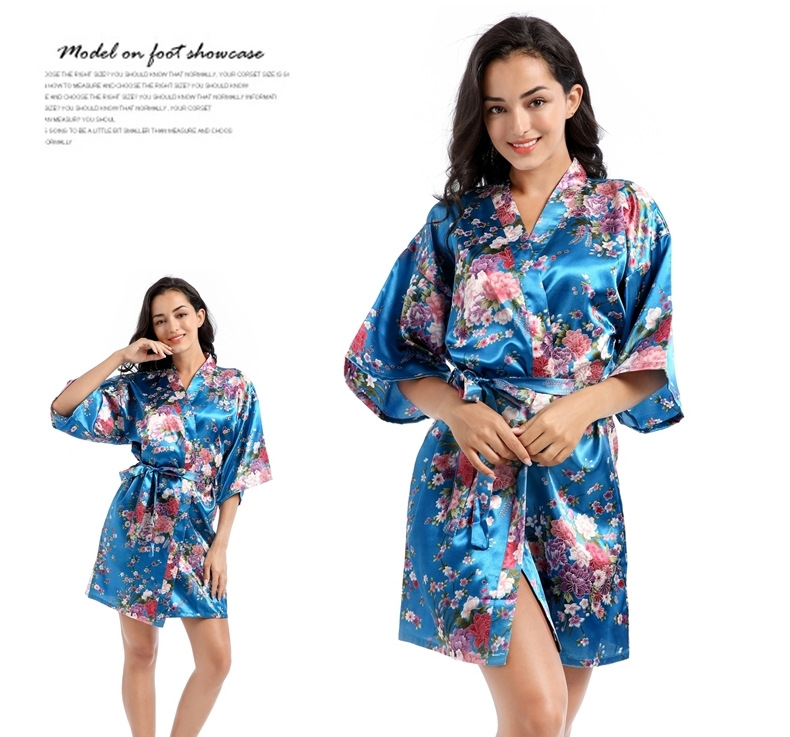 Daily Women's Elegant Lady Flower Imitated Silk Polyester Pajama Sets display picture 2