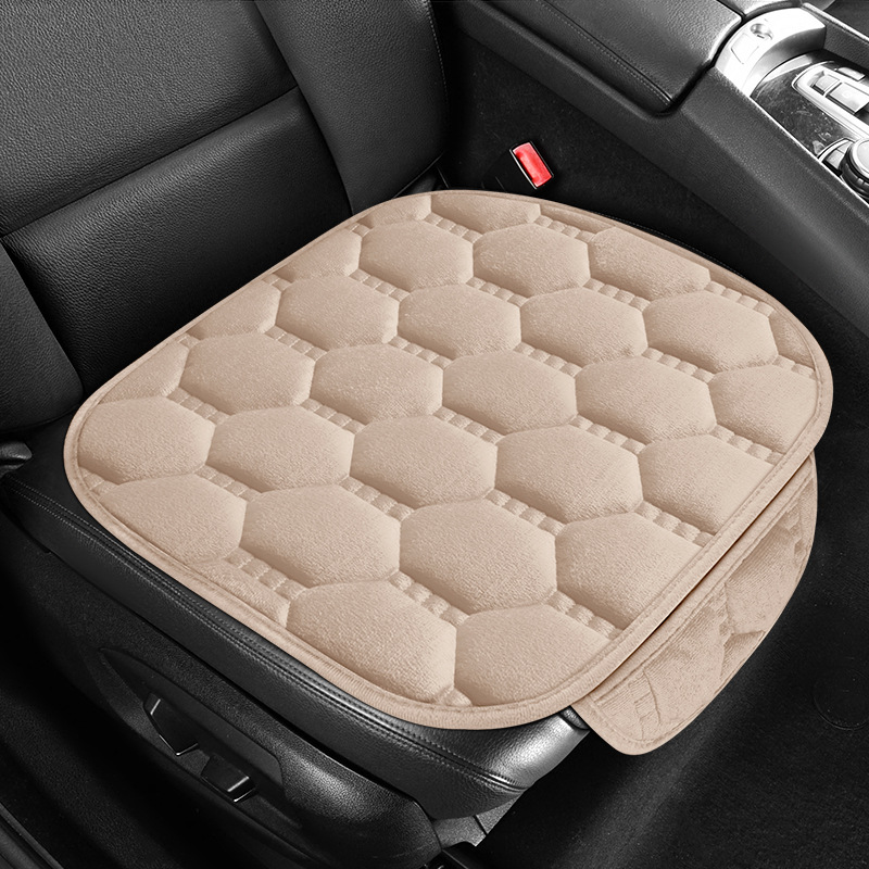 Winter Short Plush Car Seat Cushion Universal Seat Cushion Cross-Border E-Commerce Hot-Selling Single-Piece Seat Cushion Full Car Seat Cover Five Seats