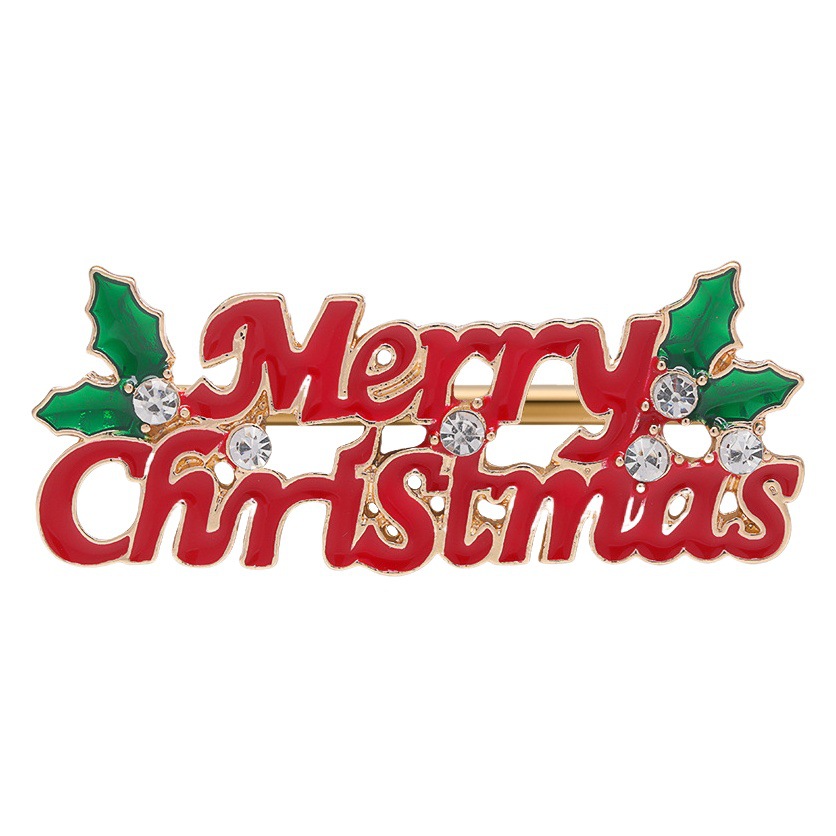 Navidad metal servilleta anillo ELK Garland árbol de Navidad copo de nieve servilleta anillo de comercio exterior servilleta hebilla Decoración de mesa