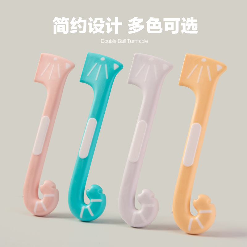 Original cat food can spoon, silicone long-handled can opener, dog wet food mixing and feeding tool, pet supplies wholesale Original cat food can spoon, silicone long-handled can opener, dog wet food mixing and feeding tool, pet supplies wholesale