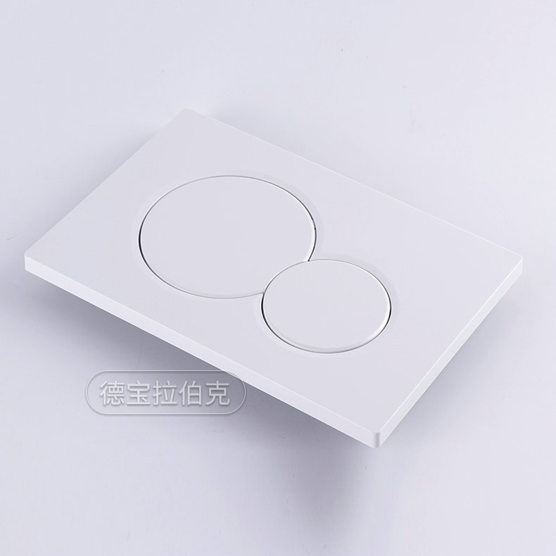 En stock suministro GEBERIT inodoro botón oculto tanque de agua panel ABS interruptor accesorios panel de descarga