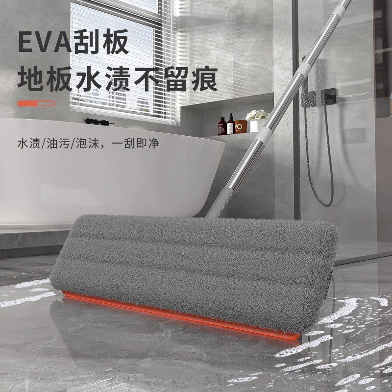 Mopo de trapeador desmontable sin lavado a mano en seco y húmedo de doble uso para la gente perezosa trapeador de suelo un artefacto de trapeador plano limpio para el hogar