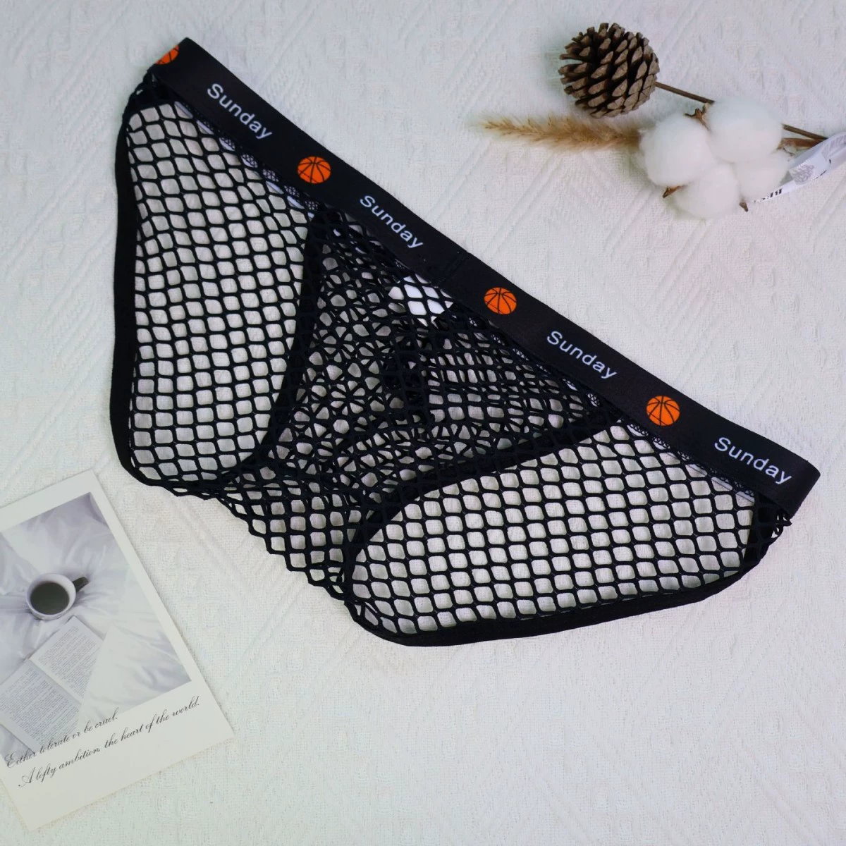 Sexy men's ultra thin pants