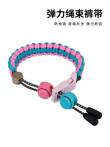 Reflective Cycling Straps for Road Bikes, Night Riding, and Running with Buckle Fasteners
