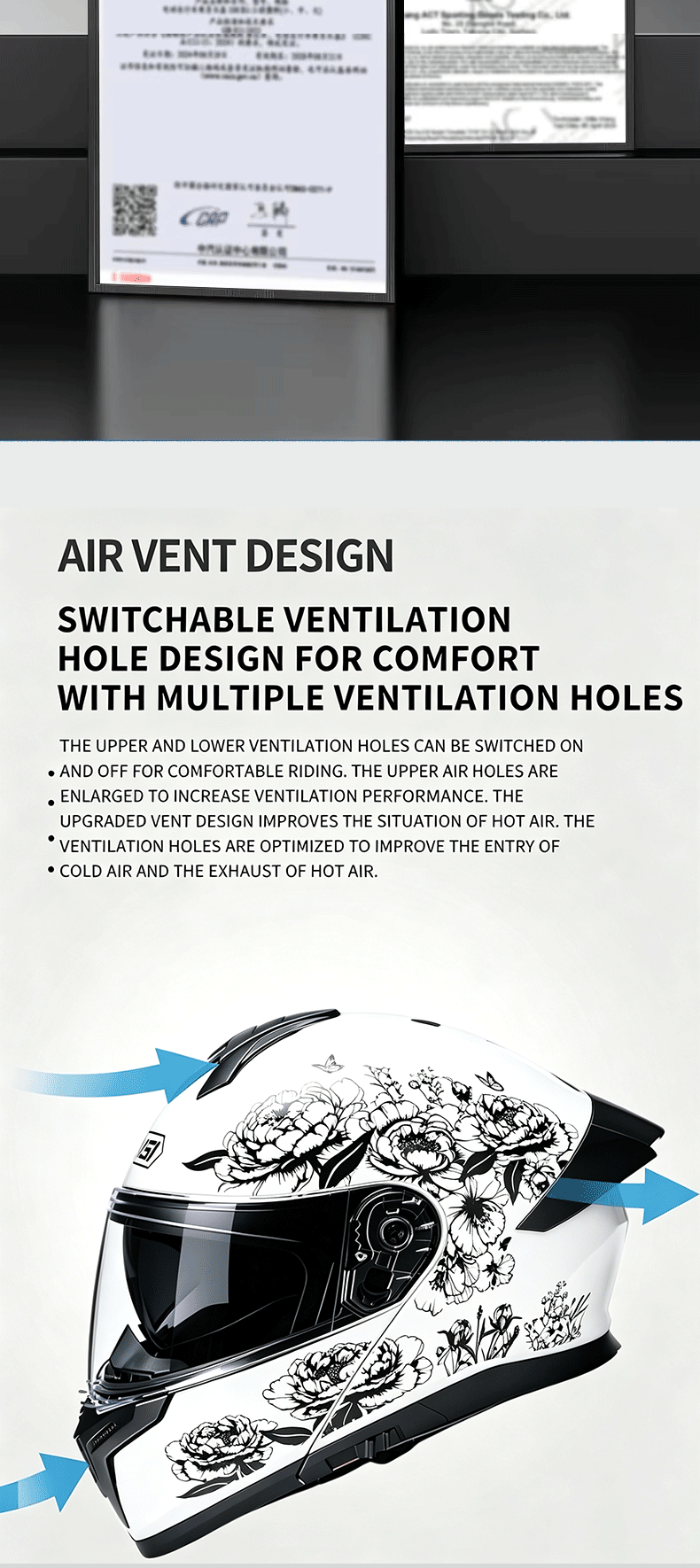 Cross-Border Exclusive Supply of Motorcycle Helmets for Cycling and Motorcycling, Men's Motorcycle Flip-Up Helmets, Women's All-Season Electric Vehicle Safety Helmets