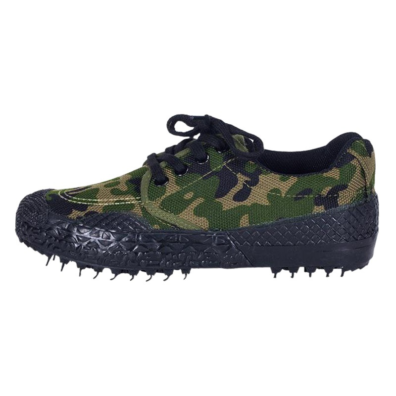 Liberation Shoes Men's Military Shoes Canvas High and Low Helping Migrant Workers Ground Vulcanized Low Helping Labor Protection Rubber Shoes Men