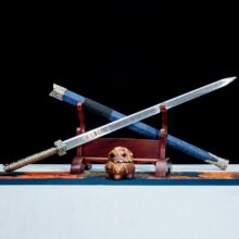 龙泉市刀剑高锰钢一体防身冷兵器春秋秦王佩剑汉剑宝剑收藏未开刃