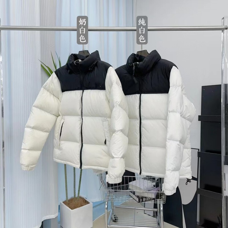 American Version Tnf1996 North Face Classic down Jacket White Duck down 90 down 700 Embroider Wholesale Same Style for Men and Women