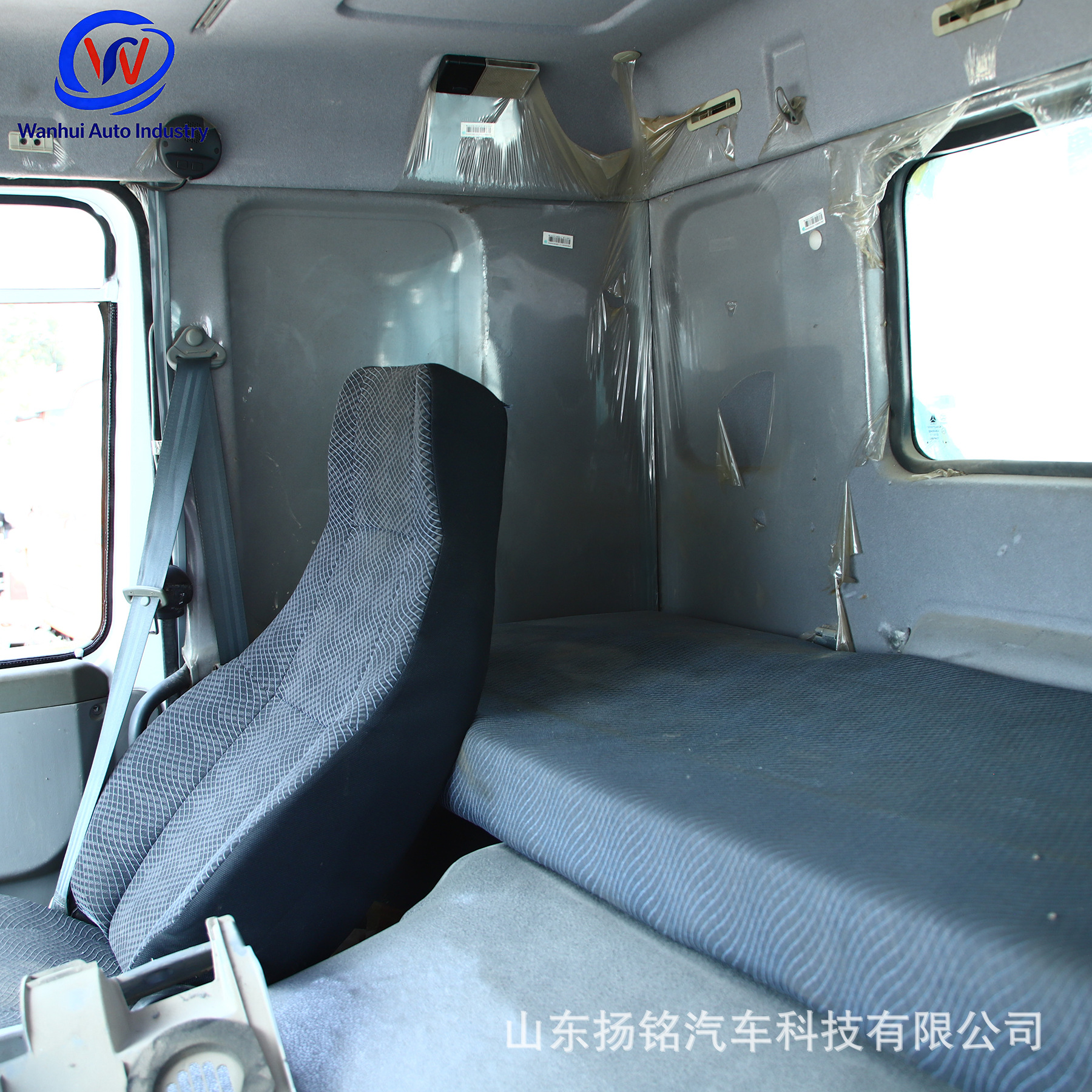 Howo 6×4 White Refurbished Dump Truck, Almost New, Overseas Version, Engineering Transport Dump Truck