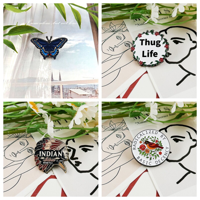 Original Design Badge Pin Gift Retro Metal Brooch Fan Enthusiasts Collection Souvenir Original Design Badge Pin Gift Retro Metal Brooch Fan Enthusiasts Collection Souvenir