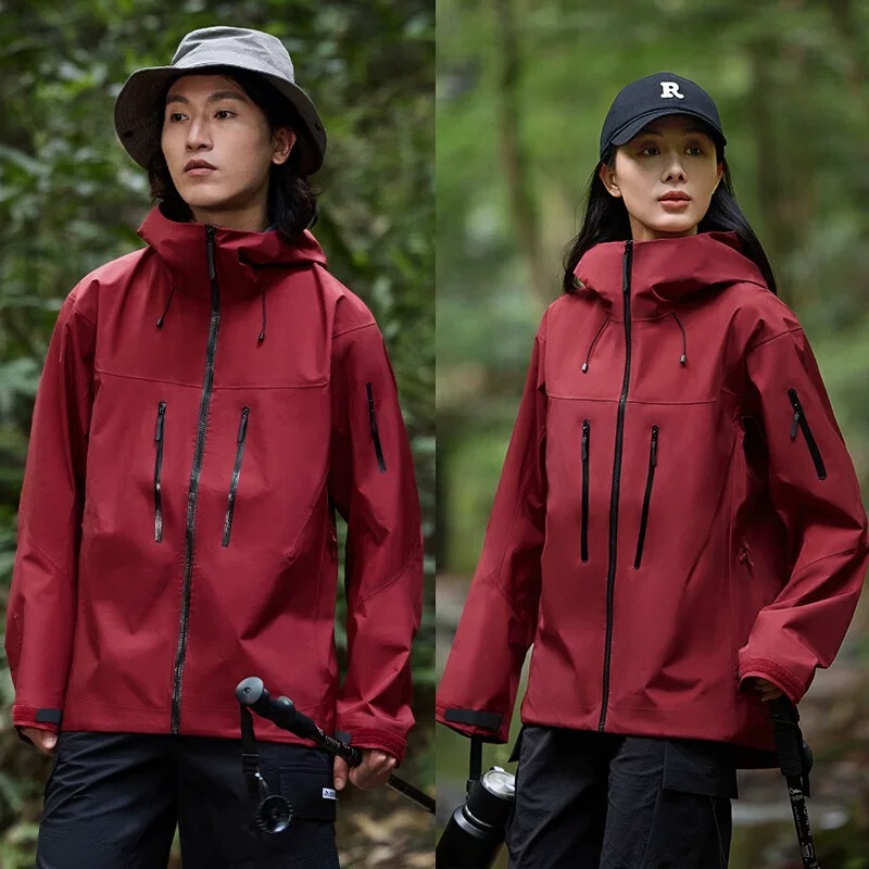 NASALIKE台州鸟家硬壳LT冲锋衣SV7防风防雨蛇年限定黄金蟒登山服|undefined