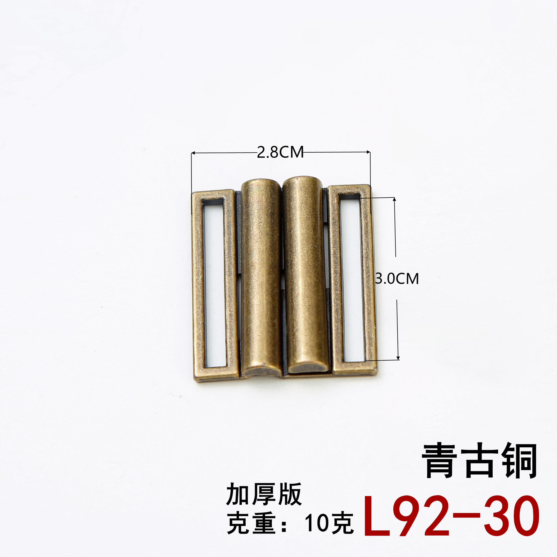 チャイナドレスの金属の一字のバックルの中国風のボタンの合金のdiyの縫い目のボタンの装飾は新しい中国式のロックの棒を掛けます。