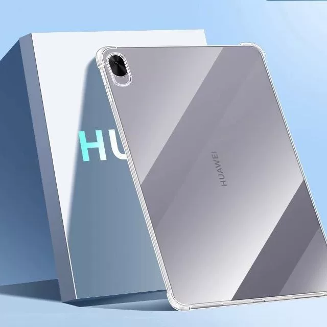 Подходит для защитного чехла Huawei MatePad SE 11 2024 года, четырехугольная подушка безопасности против падения 11.5STPU прозрачный чехол