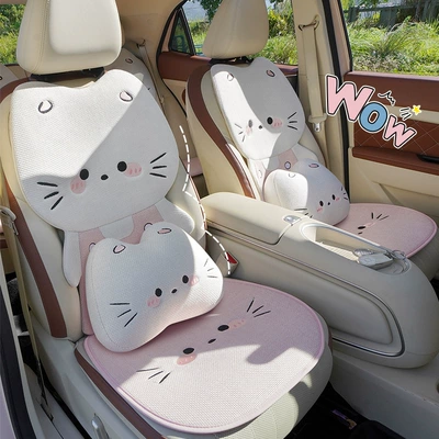 Seat cushion, seat cover, for All Seasons, Linen, Skin-Friendly, Breathable