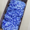 Sea blue (easy to fade) wooden hydrangeas, 90-100 grams per box