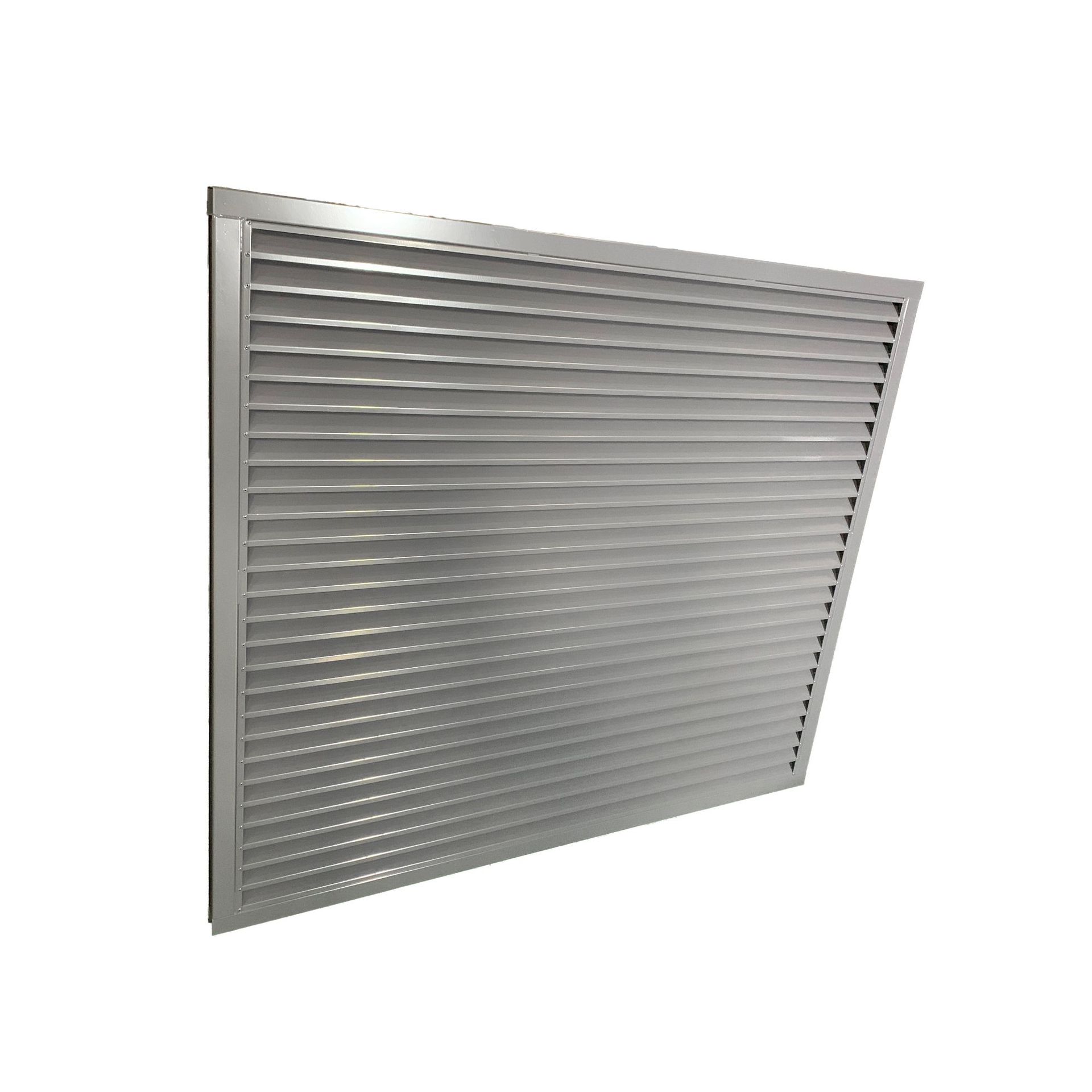 钢制风口外墙防雨百叶风口批发