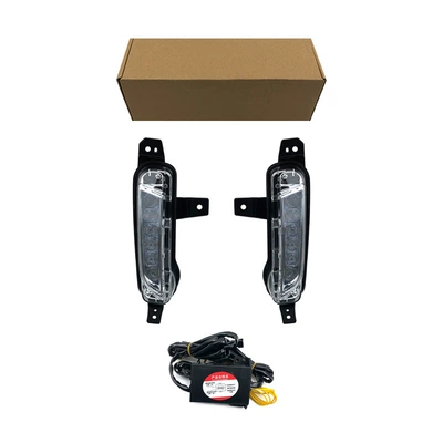 Suitable for 14-16 Suzuki Vitara Daytime Running Light Grandvitara Daytime Running Light (Gündüz işıqları) - three-colors-normal-white-light-flashing-yellow-light-ice-blue-light-a-set-of-left-and-right