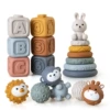 White Rabbit Squares Stacked Music Hand Ball Set (19PCS)
