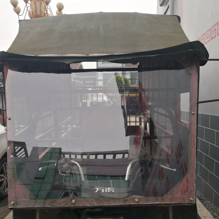 Electric tricycle windshield motorcycle canopy front windshield high-definition windshield thickened and modified