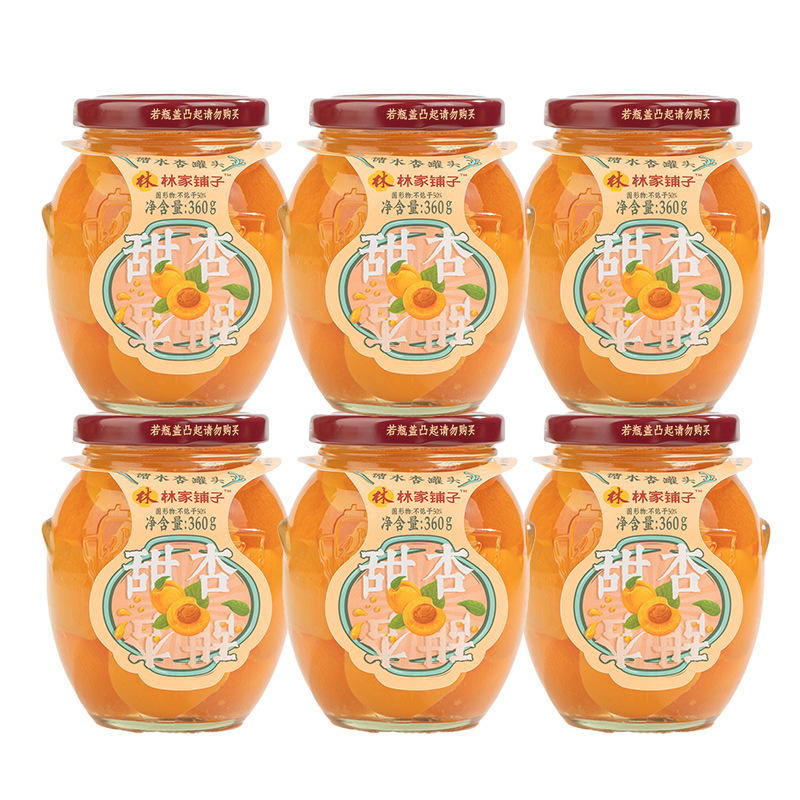 달콤한 살구 360g*6캔