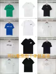 New Flocked Mon Full-Print Cler Mouth Velcro Short-Sleeved Men's and Women's T-Shirt Tops for Couples