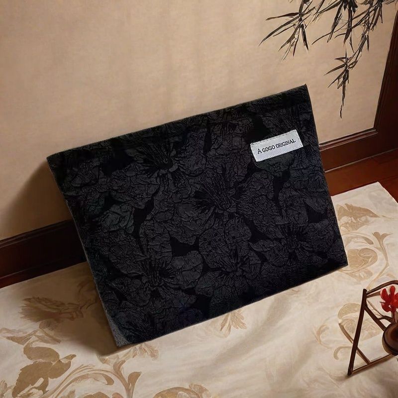 Ins小衆灯芯毛衝突色縞化粧バッグ携帯旅行出張スキンケア品収納袋洗面バッグ|undefined