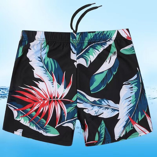New style swimming trunks for men with boxer print, plus size hot spring beach trunks, fashionable men's swimwear, swimsuits and swimming trunks wholesale