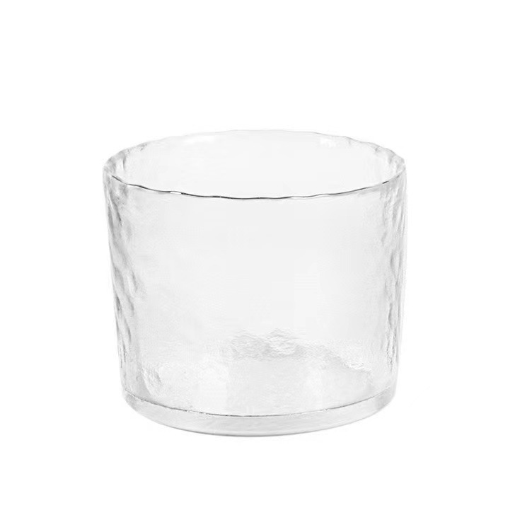 Juego de vino de sake con patrón de martillo japonés, vino de arroz de vidrio para el hogar, vino tibio, copa de sake, jarra de vino caliente, taza de vino pequeña al por mayor
