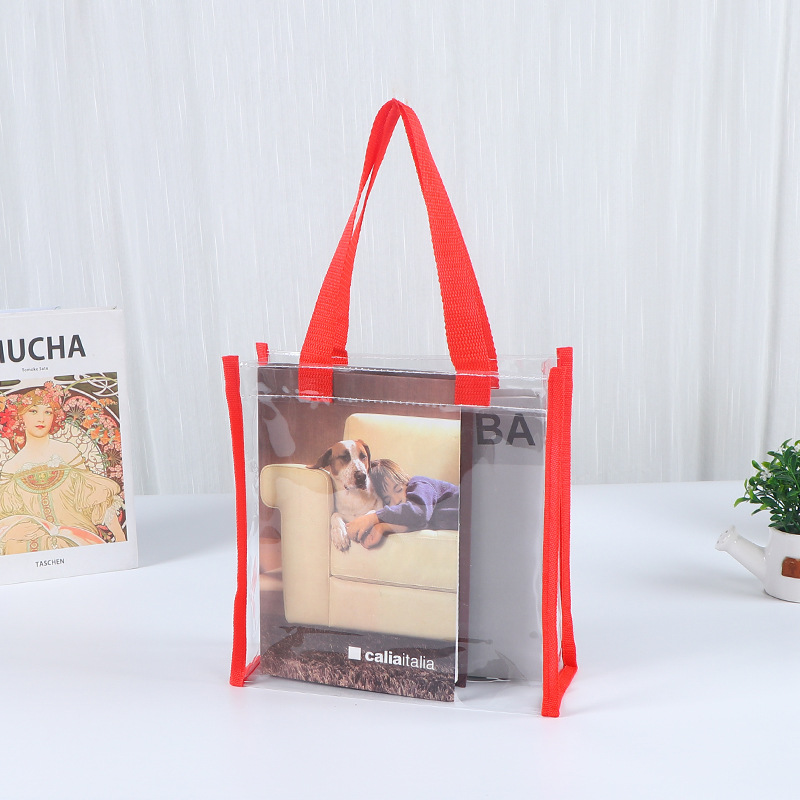 Bolso de PVC personalizado de gran capacidad, bolsa de regalo, bolsa de almacenamiento de cosméticos impermeable para viajes al aire libre, venta al por mayor image 8