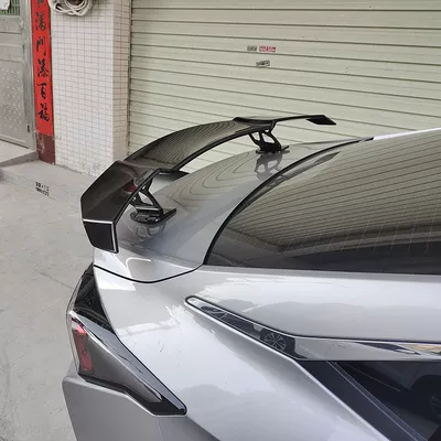 Fixed wind wing, General car non-perforated rear wing