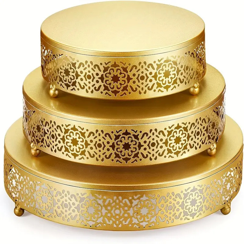 Transfronterizos Amazon temu postre estante de exhibición bandeja de pastel estante de pastel diseño de cumpleaños