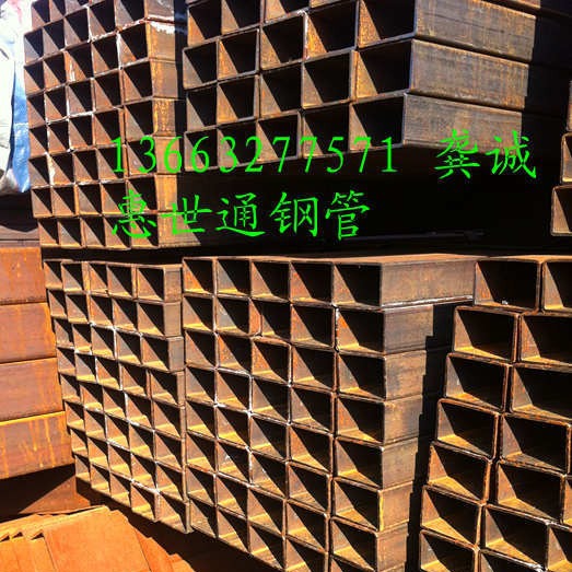 机械配件方管定尺55*35*2方管材料 设备配件矩形方钢管25*55方管