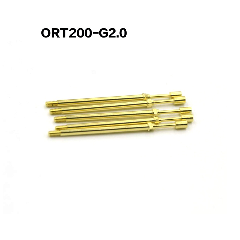 ORT170-0.8*3.5L线束针有弹簧有螺纹镀金寿命高工厂生产定制铜线