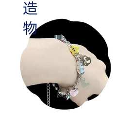 日韩可爱库洛米美乐蒂星之卡玉桂狗女士百搭个性小众设计闺蜜手链