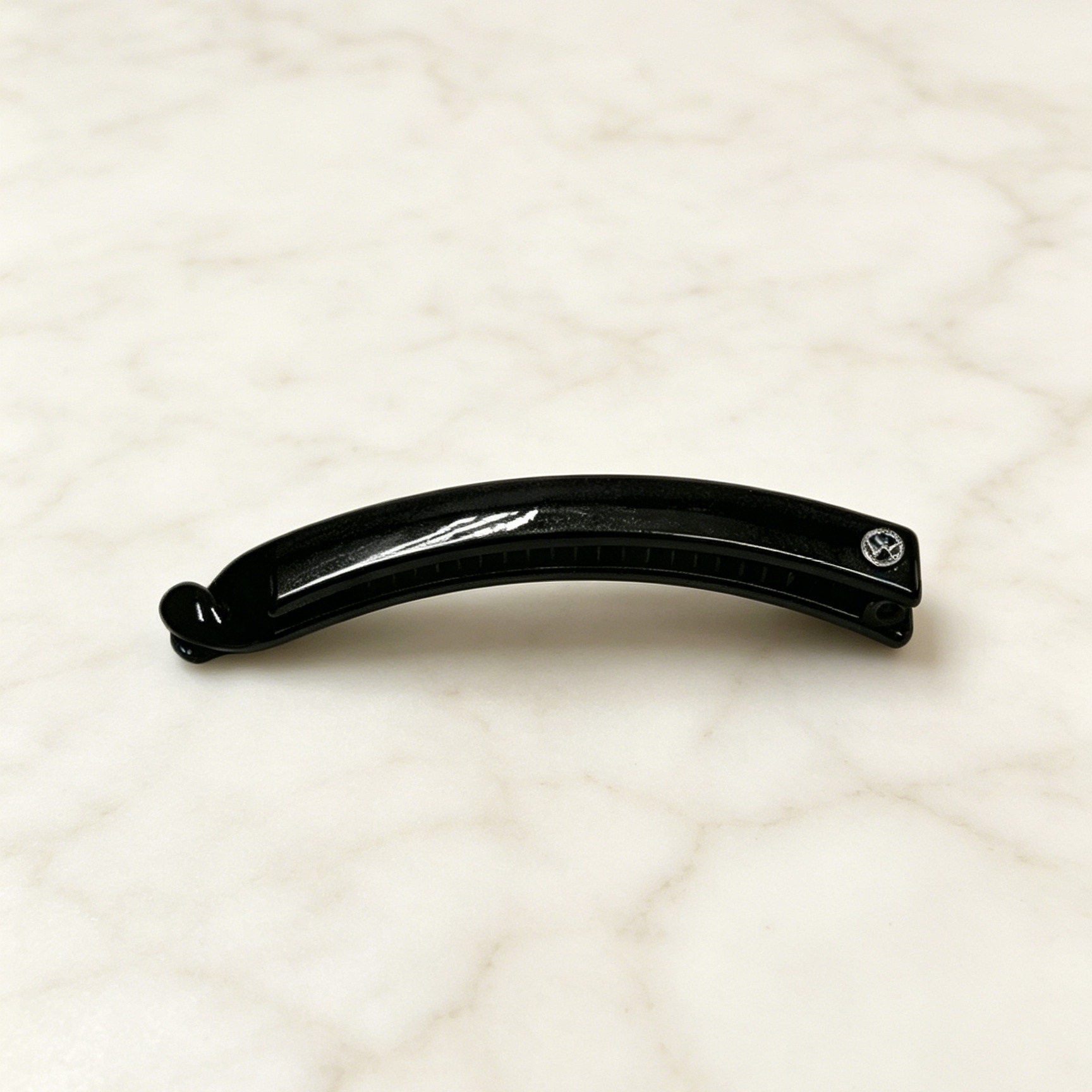 2# large black banana clip - approx. 11.3cm * acrylic