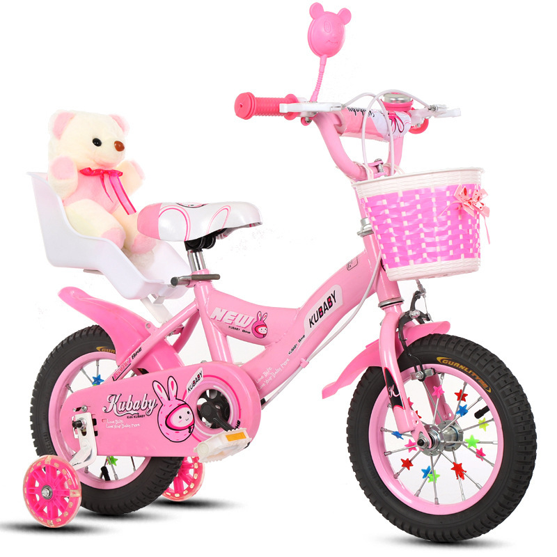 Bicicletas infantiles niñas 3 - 6 años 12 - 20 pulgadas niños niños cochecito bebé pedale bicicleta princesa