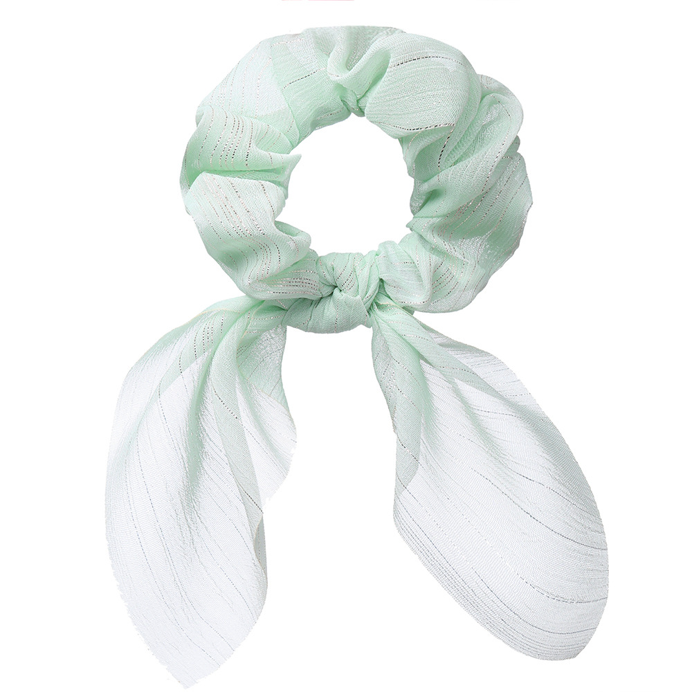 Retro Simple Romantic Pure Color Hair Scrunchies display picture 10