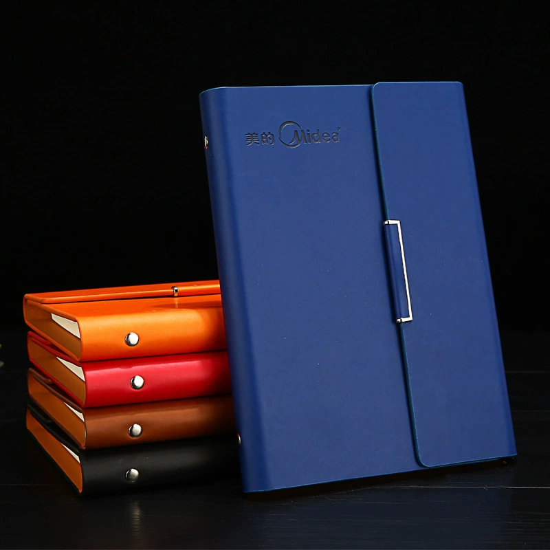 Большое количество и ценная скидка три складные страницы кожаный ноутбук съемный a5a6b5logo высокого класса