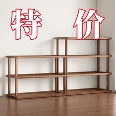 デスクトップ収納ラック、テーブルの高さと厚さ、調節可能な収納ラック、カウンタートップ、小さな多層収納ラック、竹と木のパーティション