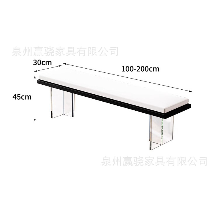 『단일 제품』 벤치 - 기본 1.4m개(쿠션 포함), 맞춤형 지원