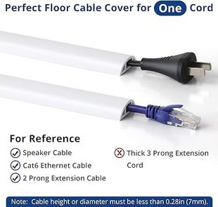 PVC soft trunking, floor cable floor wire cover, prevent cable tripping and protection, wire carding trunking