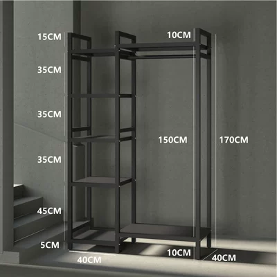 Storage Cabinet Motorcycle Hat | Child seat shed - black-model-b-l105cm-w40cm-h170cm-default-item