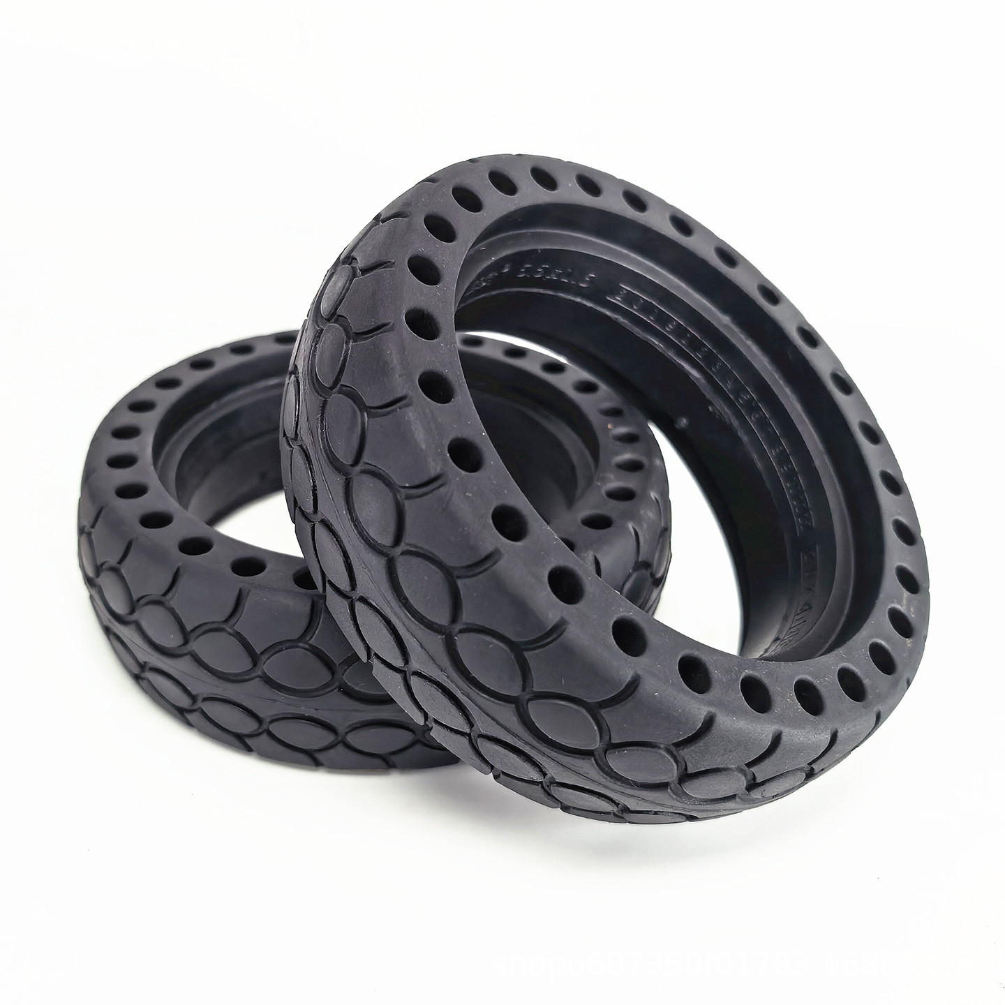 5.5x2inch Electric scooter robot non-inflatable explosion-proof tire 5.5x1.6 honeycomb solid tire accessories